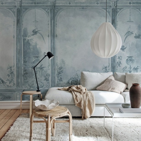 Fototapet, Poetic Panels, Blue, Rebel Walls