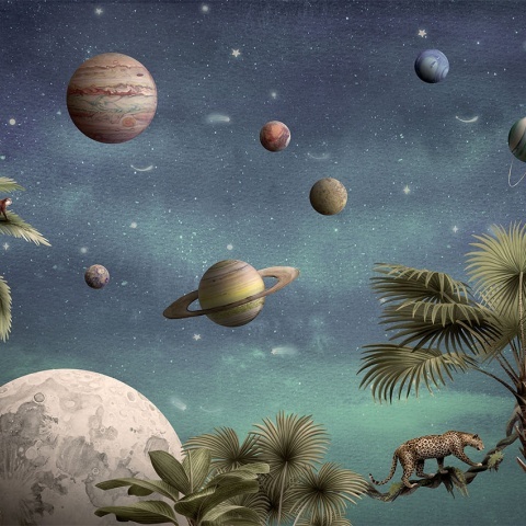 Fototapet Pretty Planets, Kikki Belle - Img 2