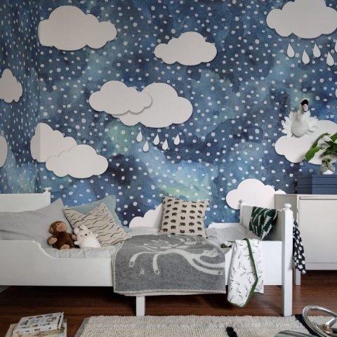 Fototapet, Rainy Clouds Sky, Rebel Walls - Img 3