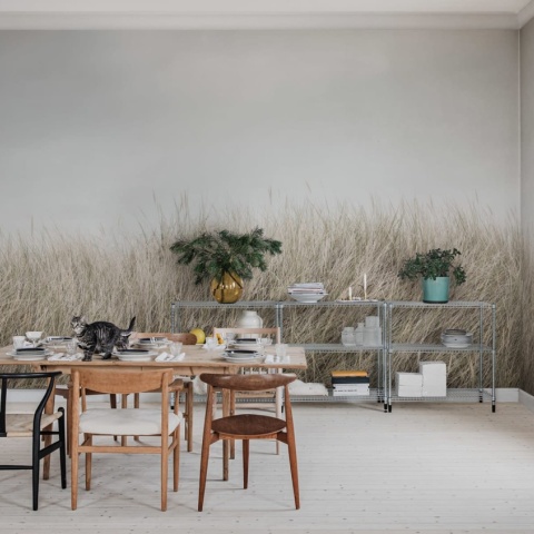 Fototapet, Scandinavian Reed, Beige, Rebel Walls - Img 4