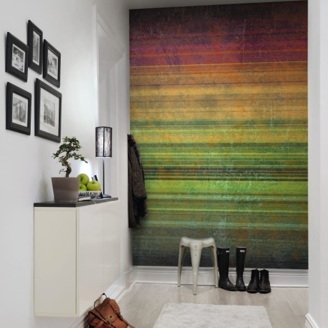 Fototapet, Striped Curtain, Rebel Walls