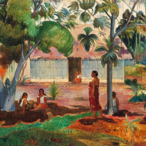 Fototapet, The Large Tree by Gauguin, Rebel Walls - Img 2