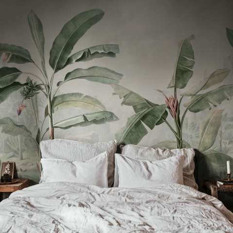 Fototapet, Tropical Palms, Vintage, Rebel Walls