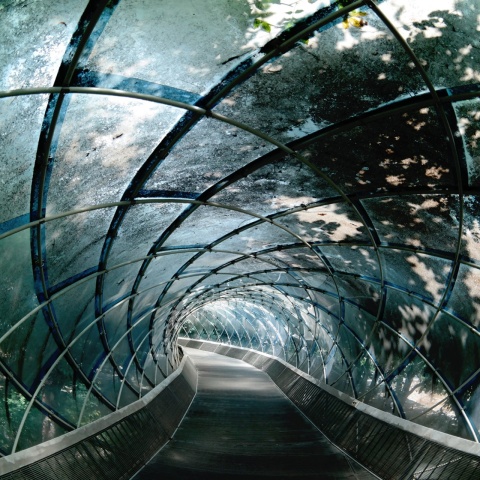 Fototapet, Tunnel of Glass, Rebel Walls - Img 2