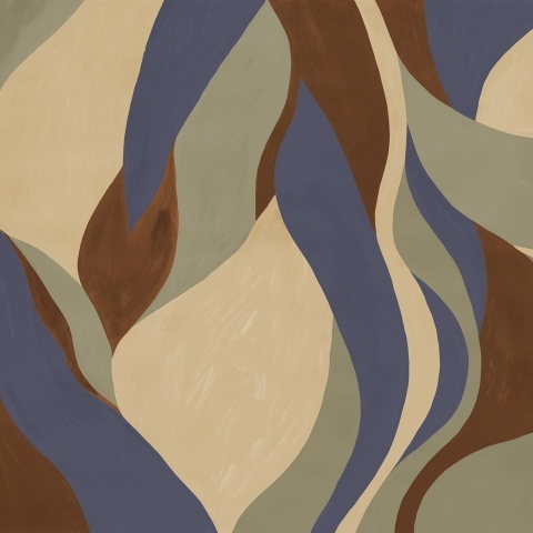 Fototapet, Velvet Flames, Brown, Rebel Walls - Img 2