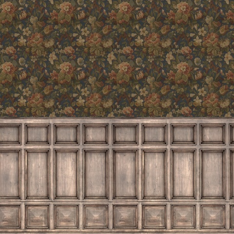 Fototapet, Vintage Garden, Panels, Rebel Walls - Img 2