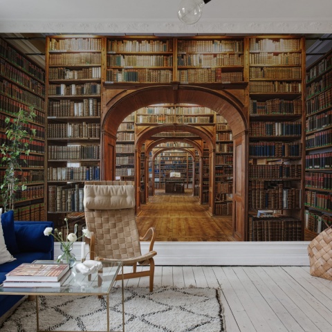 Fototapet, Vintage Library, Rebel Walls - Img 3