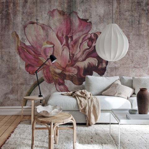 Fototapet, Vintage Tulip, Rebel Walls