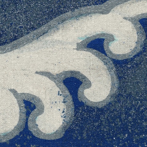 Fototapet, Waves of Happiness, Blue, Rebel Walls - Img 4