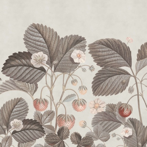Fototapet, Wild Strawberries, Vintage, Rebel Walls - Img 2