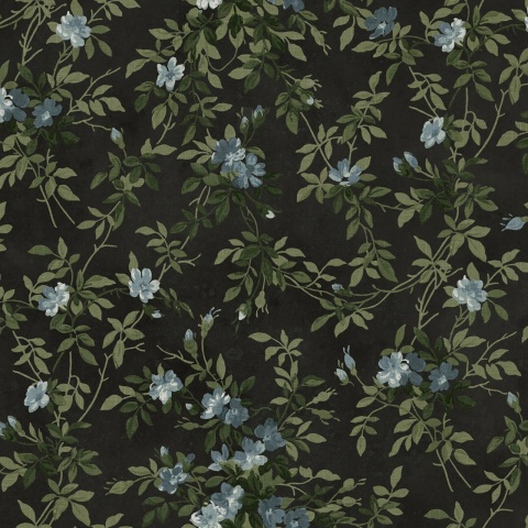 Fototapet, Wildflower Vista, Black, Rebel Walls - Img 2