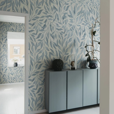 Fototapet, Willow, Blue, Rebel Walls