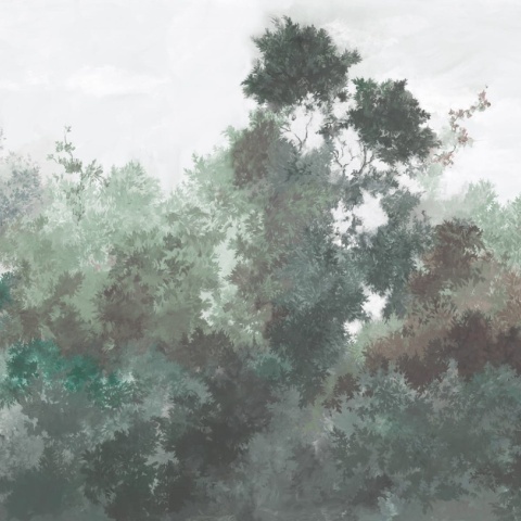 Fototapet, Wood, Green, Rebel Walls - Img 2