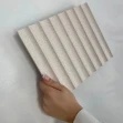 Panou riflaj decorativ 3D Gresso, Ivory Cream, 25x1.3x270 cm - Img 5