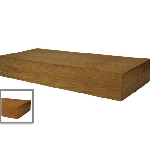 Placa decorativa din poliuretan, maro deschis, modern, 18.5x7cm, ED109L - Img 2