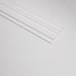 Profil dreapta pentru riflaj decorativ 3D Olmo, Alb, 2.6x1.2x270 cm - Img 3