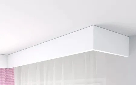 Profil mascare galerie polimer rigid, Manavi, ES14 - 12x3.8x200 cm - Img 7