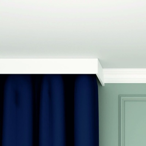 Profil mascare galerie polimer rigid, Manavi, ES5 - 6.5x2.8x200 cm - Img 11