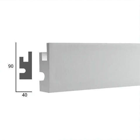 Profil scafa LED KD301 - 9x4x115 cm - Img 2