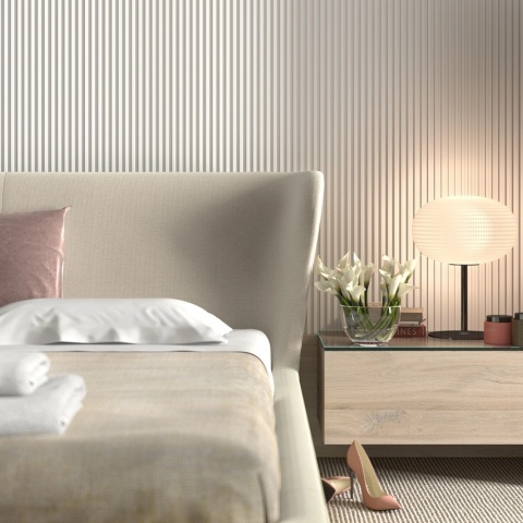 Profil stanga riflaj decorativ 3D, Groove/Moon L, 4.2x1.2x250 cm, Manavi - Img 9