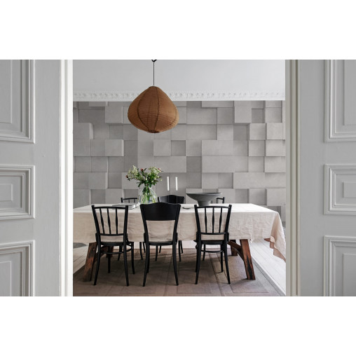 Tapet Boxes, Gray, Rebel Walls
