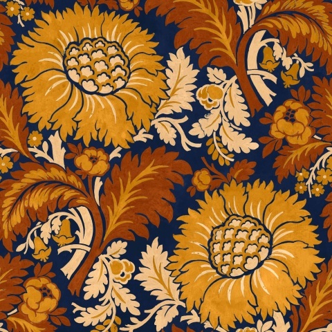 Tapet Chinese Damask, Mustard, Coordonne, 5mp / rola - Img 2