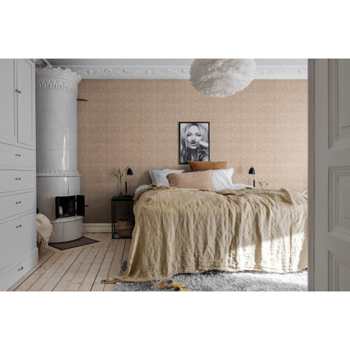 Tapet personalizabil Small Birch Bark Braids, Nature, Rebel Walls, 5 mp / rola
