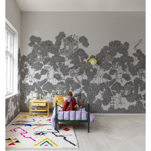Tapet Playground, Graphite, Rebel Walls
