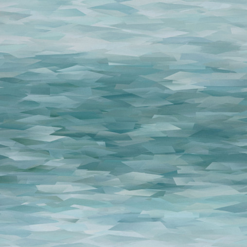 Tapet Prism, Mineral Green Luxury Geometric, 1838 Wallcoverings, 5.3mp / rola - Img 2