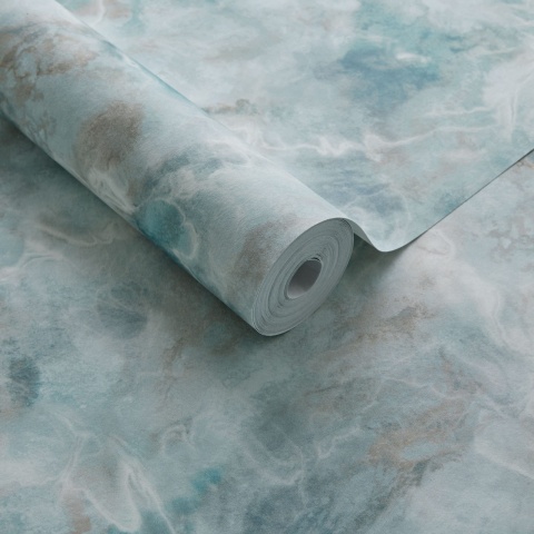 Tapet, Quartz, Mineral Green Luxury Marble, 1838 Wallcoverings, 5.3mp / rola - Img 2