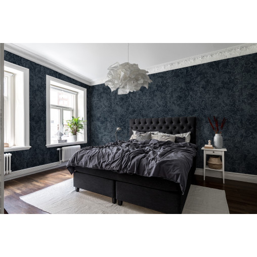 Tapet Twining Vines, Navy, Rebel Walls