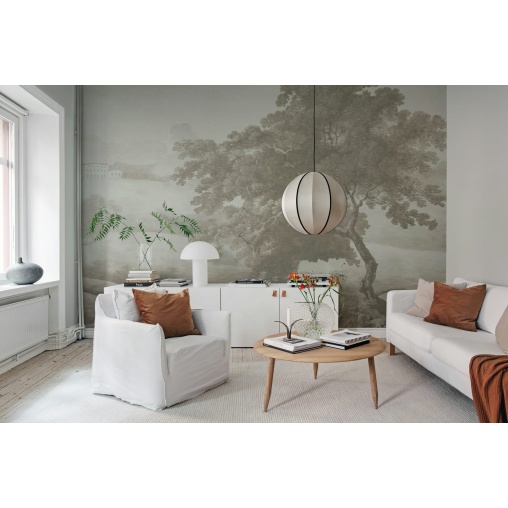 Tapet Vintage Tree, Beige, Rebel Walls