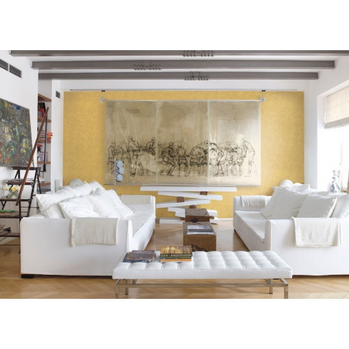 Vopsea decorativa pentru interior, efect VALSETIN, finisaj lucios