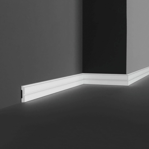 Brau decorativ din poliuretan CR872 - 5x1x244 cm