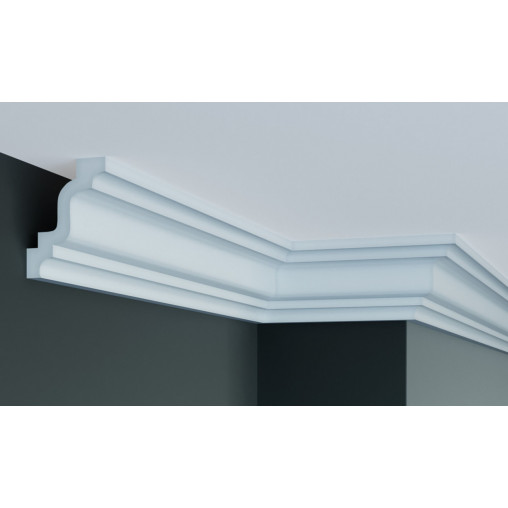 Cornisa decorativa din poliuretan P927 - 10.2x7.6x200 cm