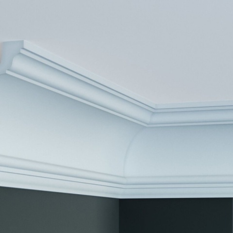 Cornisa poliuretan flexibil P833F - 10.2x15.5x200 cm - Img 2