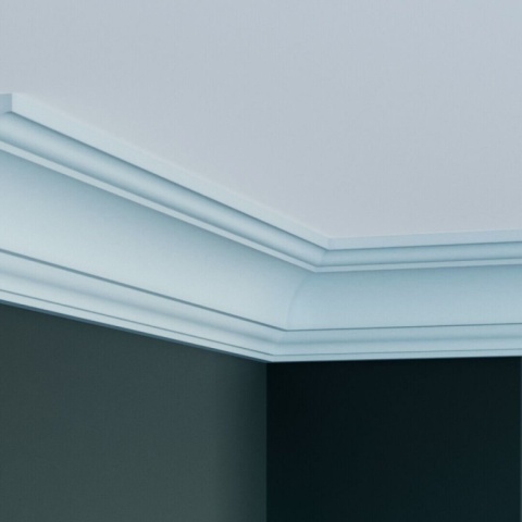 Cornisa poliuretan flexibil P835F - 8.3x8.3x200 cm - Img 2