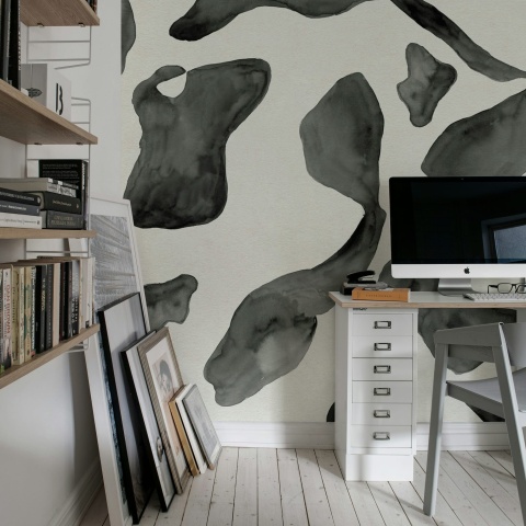 Fototapet, Abstract Motifs, Black &amp; White, Rebel Walls - Img 3