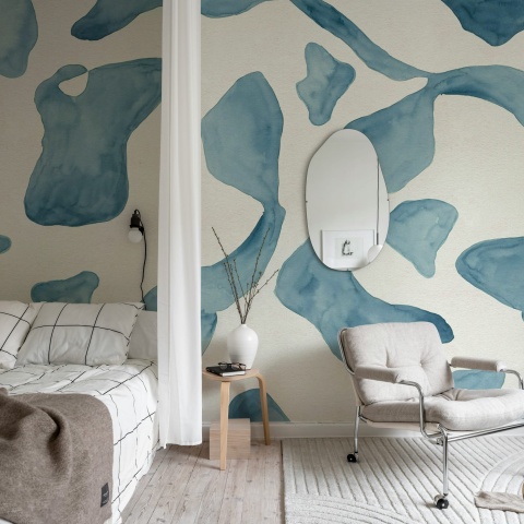 Fototapet, Abstract Motifs, Blue, Rebel Walls - Img 3