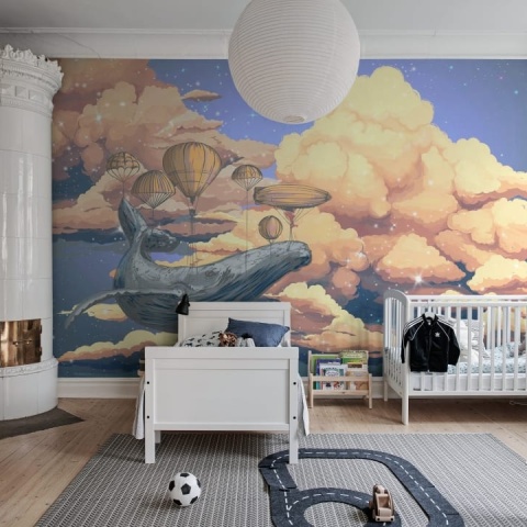 Fototapet, Among the Clouds, Rebel Walls - Img 3