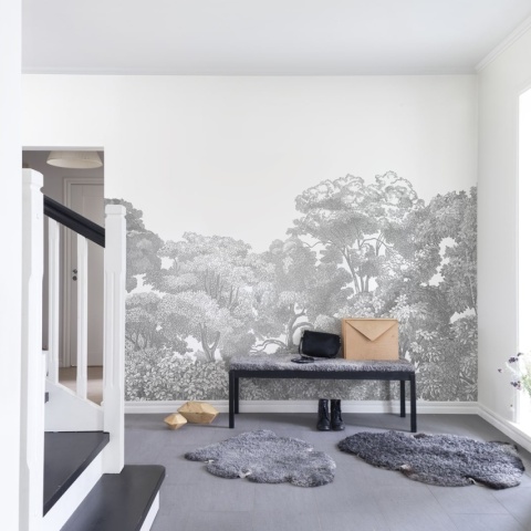 Fototapet, Bellewood, Grey Toile, Rebel Walls - Img 9