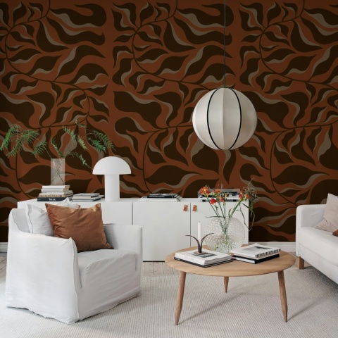 Fototapet, Bold Botanica, Rust, Rebel Walls