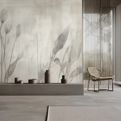 Fototapet Botanic Beige Naturel Voisin Rêve BNV203 - Img 2