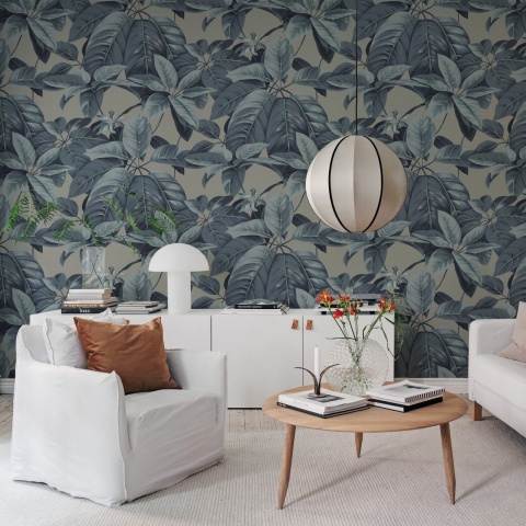 Fototapet, Chestnut, Blue, Rebel Walls