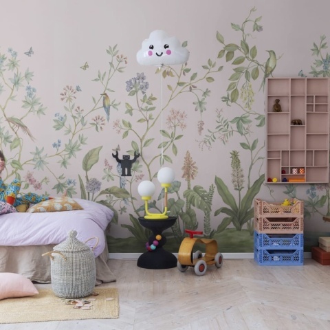 Fototapet, Chinoiserie, Pink, Rebel Walls