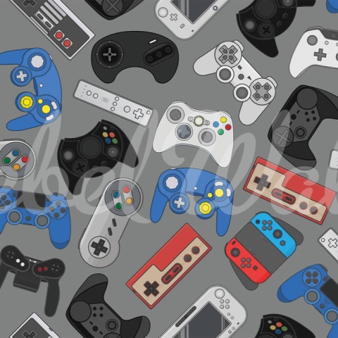 Fototapet, Controls, Blue, Rebel Walls - Img 2