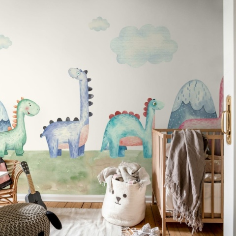 Fototapet, Dinosaur Stroll, Multi, Rebel Walls - Img 3