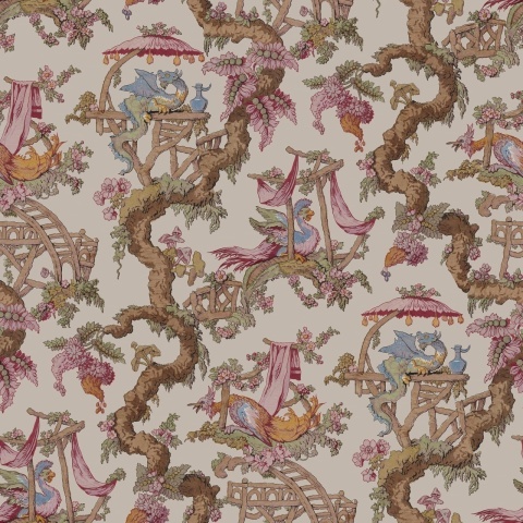 Fototapet, Dragon Tree Bloom, Beige, Rebel Walls - Img 2
