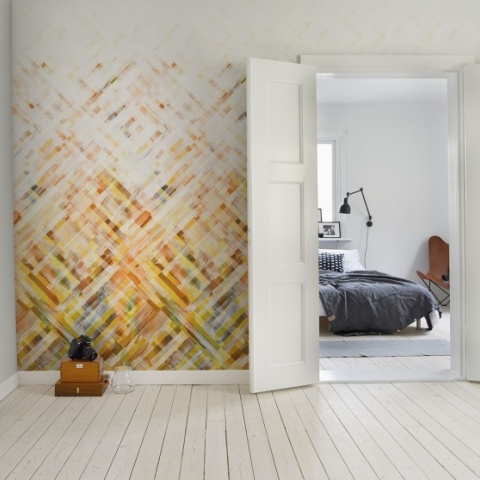 Fototapet, Dream Weaver, Yellow, Rebel Walls