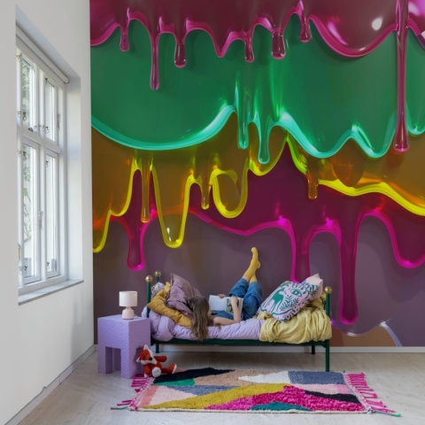 Fototapet, Dripping, Lollipop, Rebel Walls